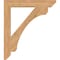 Ekena Millwork Legacy Slat Smooth Bracket, Western Red Cedar, 5 1/2"W x 42"D x 48"H BKT06X42X48LEC06SWR - alternate 4